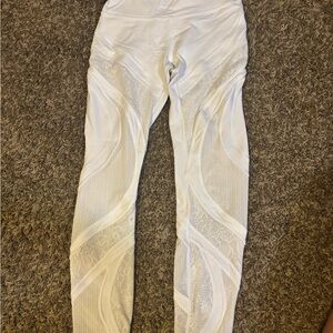 lululemon athletica White Leggings NWOT